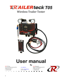 Redtech Trailerteck Manual